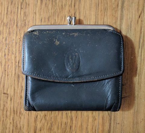 Black Leather Wallet